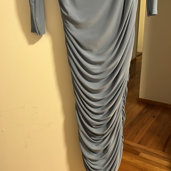 Club L London Maternity Dress Neva Bardot NWOT - Picture 6 of 12